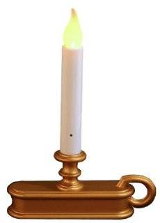 Good Tidings LED Single Tier Christmas Window Christmas Candle with 