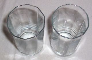 Clear Glass 2 Anchor Hocking Tall Glass Tumblers