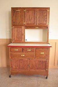 Antique "Hoosier Style" Kitchen Cupboard Cabinet