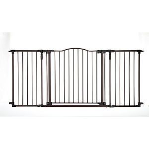 Baby Pet Metal Security Extra Wide Gate Safety Proofing Decorative Child Proof
