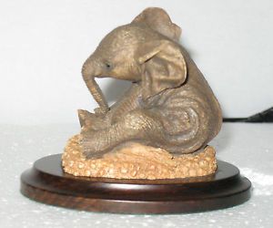 Country Artists Sitting Baby Elephant Figurine Stratford Upon Avon England