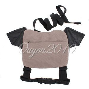 Baby Kids Toddler Walk Safety Bat Shaped Keeper Bag Harness Backpack Rein Strap