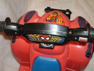 Awesome Spiderman Power Wheels Lil' Quad 6 Volt Battery Powered Ride On