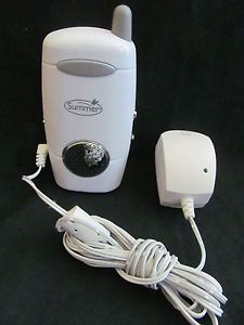 Summer Infant Video Extra Baby Monitor Day Night 02760 Power Cord Included