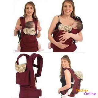 Front Back Baby Safety Carrier Infant Comfort Backpack Sling Wrap Harness