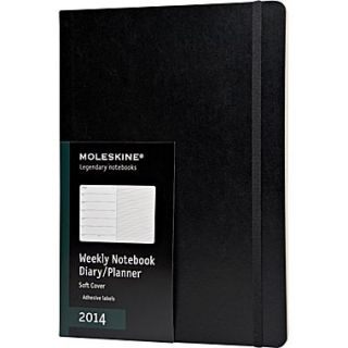 Moleskine 2014 Planner Extra Large Soft Cover, 7 1/2 x 10