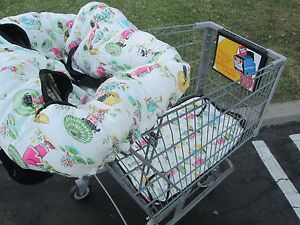 Baby Shopping Cart High Chair Cover Pad Mat Diaper Changer Toddler Japanese Girl