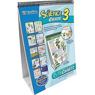 New Path Learning Science Flip Chart Set, Grades 3rd