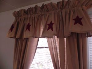 PRIMITIVE COUNTRY CURTAINS In Window Treatments Hardware On PopScreen   180179523 Primitive Country Curtains Set Melissaaposs Personal  