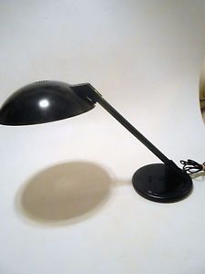 Cool Atomic Vtg Mid Century Modern Flying Saucer Desk Lamp Art Specialty Light