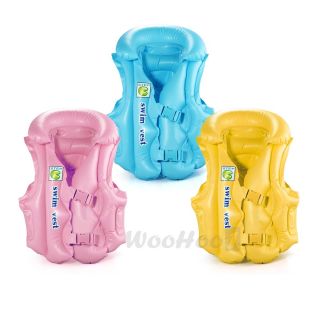 Child Baby Kids Float Inflatable Swimming Aid Safety Vest Life Jacket Pool