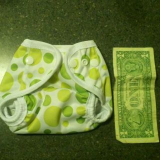 1 Assunta Tiny Diaper Cover Nappy Cloth Diaper Small Newborn