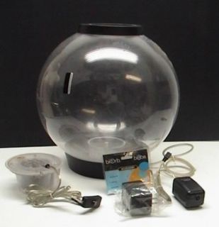 Biorb Sphere Acrylic Aquarium Fish Bowl 8 Gallon Black Some Accessories Bonus
