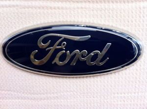 New Ford Logo Oval Front Grill Grille Emblem Badge OEM Replacement 9" Free Nuts