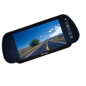 7" TFT LCD Car Reverse Rearview Color Mirror Monitor Car Backup Camera System X1