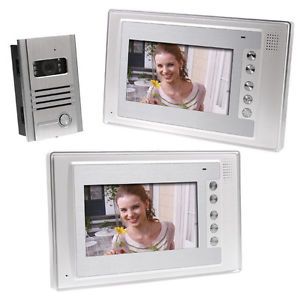 7" TFT LCD Color Video Door Phone Doorbell Home Intercom System Kit IR Camera