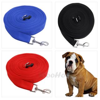 Mixed Colors 50ft 15M Long Dog Pet Puppy Training Obedience Lead Leash