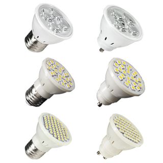 E27 GU10 4 24 60 LED 3528 5050 SMD Cool Warm White Light Bulb Lamp 110V 220V