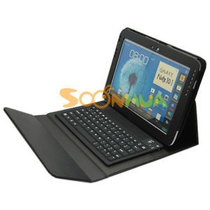 Wireless Bluetooth Keyboard Cover Case Samsung Galaxy Note 10 1 GT N8000 N8010