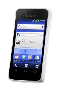 Alcatel OT 4005D One Touch Glory 2T White 3 5" Quadband Dual Sim Android Phone