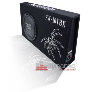 Soundstream® PW 10TBX 10" Shallow Truck Box Loaded 10" Picasso Series Subwoofer