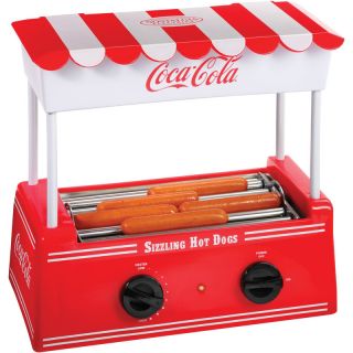 Coca Cola Hot Dog Roller Grill Bun Warmer Mini Electric Hotdog Cooker Machine