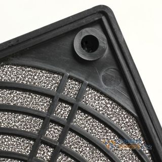 Black Dustproof 120mm Mesh Case Fan Dust Filter Cover Grill for PC Computer F8S