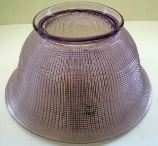 Antique Vintage Purple Glass Lamp Shade 3 1 2"