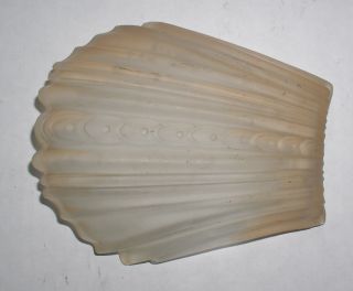 Vintage Art Deco Slip Shade Electric Wall Sconce Light Fixture