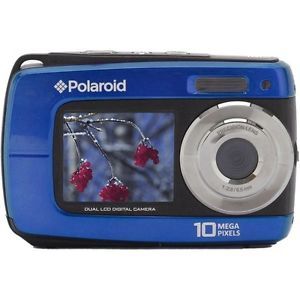NZ3308 Polaroid 14 1 MP Dual Screen Waterproof Camera Blue