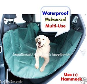 Waterproof Car Rear Back Seat Cover Boot Protector Hammock Mat Dog Pet Universal
