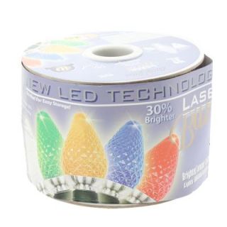 Brite Star 40ft Strand Multi Color LED Lights Christmas Party String in Outdoor 021995388102