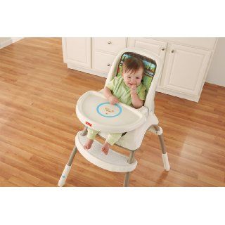 Fisher Price Grow with Me High Chair Bunny Booster Toddler Baby Seat