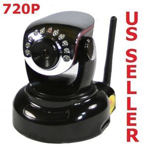 Wireless Pan Tilt H 264 Megapixel IP Security Camera Night Vision IR S8 SCH 536