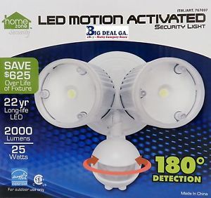 Home Zone LED Motion Activated Security Light 5880