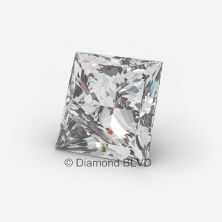 1 01 Ct E If Cut GIA Certified Princess Earth Mined Diamond 5 07x5 38x4 32mm