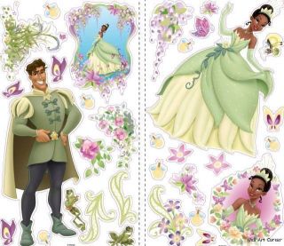 Disney Princess and Frog Kids Vinyl Wall Sticker Decal
