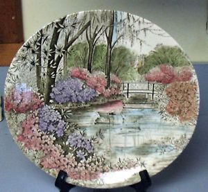 Lovely Vintage Johnson Bros English Gardens Oval Plate Platter