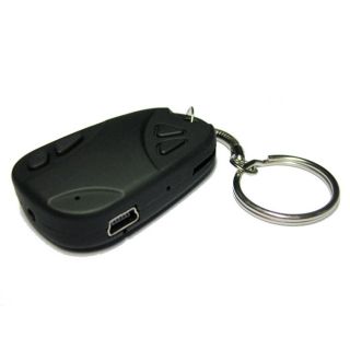 Mini Hidden Carkey Car Key Keychain Spy DV DVR Camera Audio Video Recorder