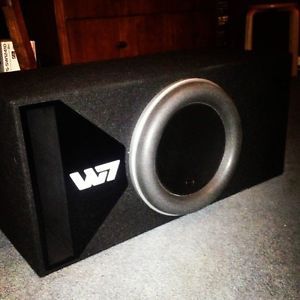 JL Audio 12W7 Subwoofer with Custom Enclosure Brand New