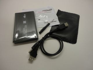 Laptop 2 5'' External SATA Enclosure USB Adapter Case Up to 500GB Hard Drive HDD