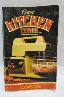 180321061 Oster Regency Kitchen Center Complete With Extras Manual 