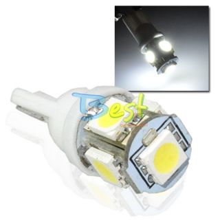 Car 5 SMD LED White T10 W5W 194 Wedge Light Bulbs 12V K
