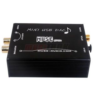Muse Audio USB DAC Sound Card Optical Coaxial Decoder USB to s PDIF Converter