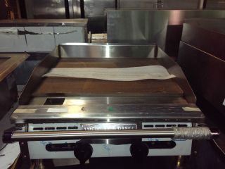 Restaurant Equipment Commercial Gas Griddle Flat 24" Grill Cooking Equipment