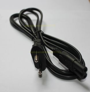 EU 2 Prong AC Power Cord 2pin Adapter Cable for Laptop