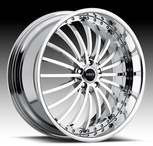 22" inch MHT Forged Fuego Wheels Cadillac STS cts DTS DeVille