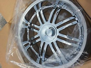1 22 inch Chrome Wheel Fortune Alloys Don Charger 300 Challenger Camaro BMW