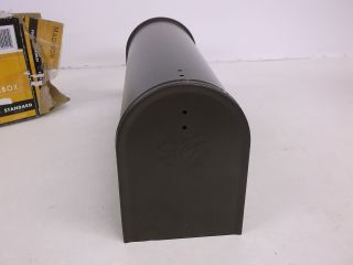 Gibraltar Standard Premium Steel Post Mount Mailbox Mail Box Bronze MM110V01