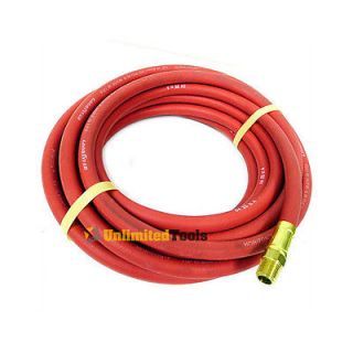 25ft 1 4" ID Goodyear 250PSI Rubber Air Hose Compressor Oil Grease Resistant New